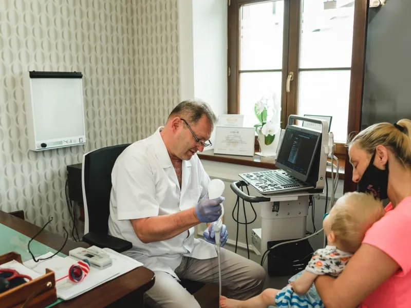 Gabinet lekarski nr 1 – diagnostyka USG – Ośrodek Rehabilitacji Troniny, Kłobuck