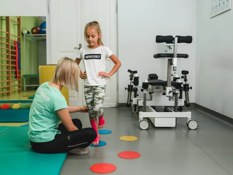 Sala kinezyterapii – Ośrodek Rehabilitacji Troniny, Kłobuck