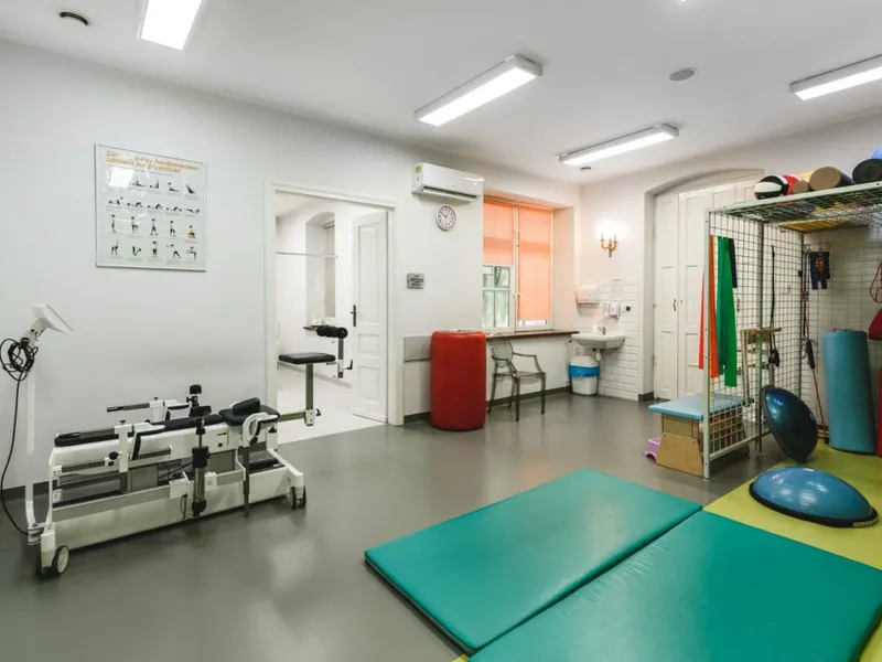 Sala kinezyterapii – Ośrodek Rehabilitacji Troniny, Kłobuck